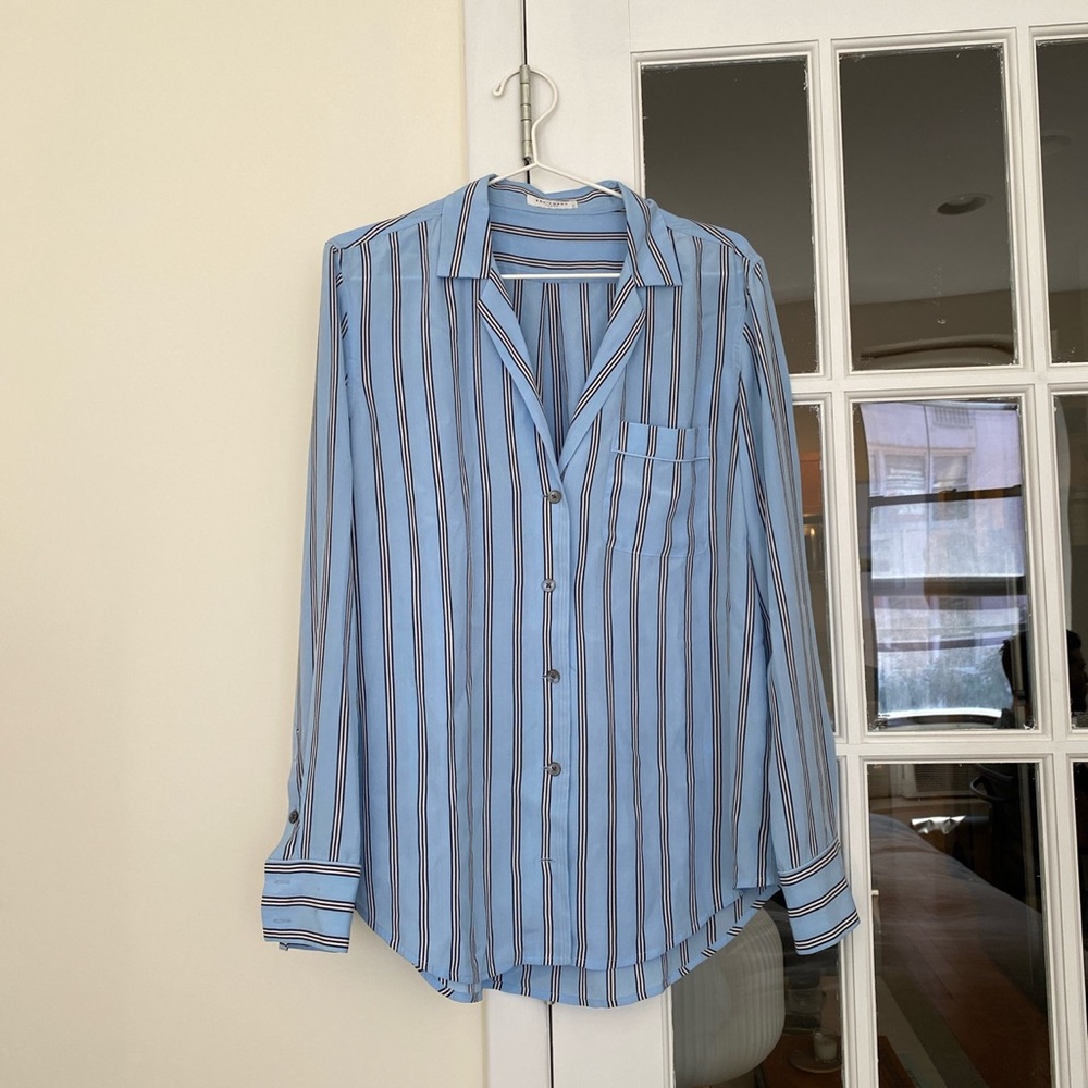 Equipment Silk Button Up
